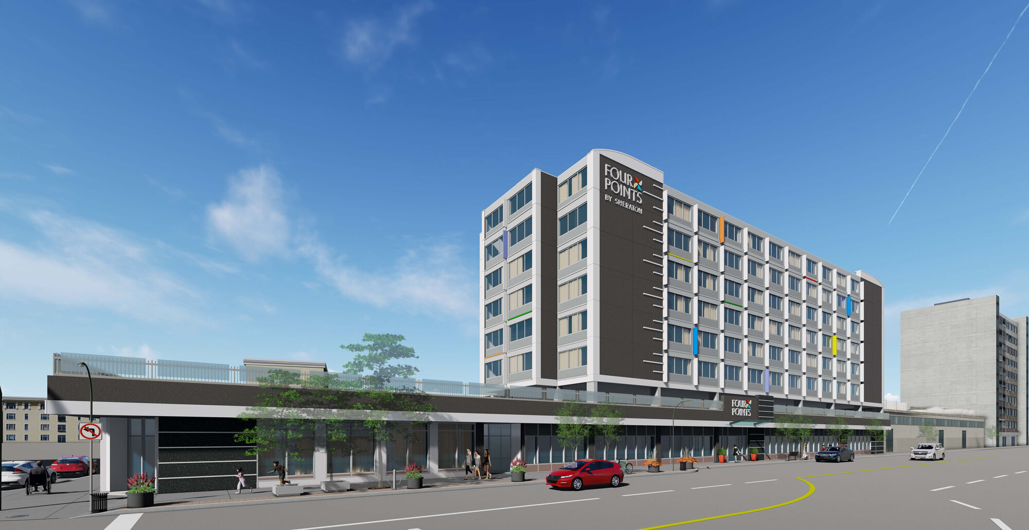 Four Points By Sheraton Windsor Downtown Buitenkant foto